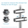 OFFO Shower Head Holder, Adjustable 18-25mm Diameter Hand Shower Holder