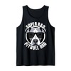 Mens Pitbull Dad Funny Father’s Day Dog Dad Men’s Tank