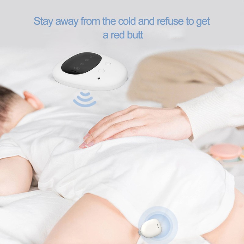 Wireless Bedwetting Alarm 3 Modes Sound Vibration Alarm Electric Bedwetting
