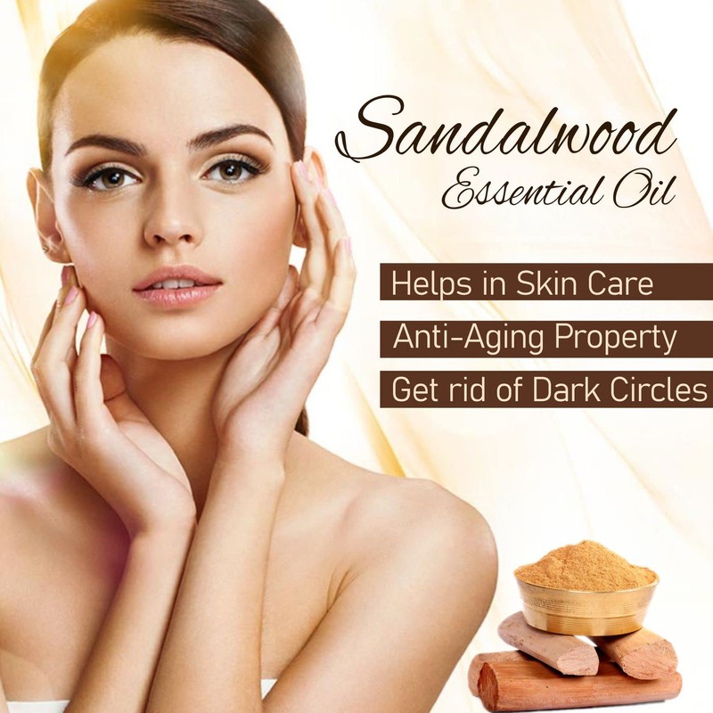 Old Tree Sandalwood Essential Oil for Aromatherapy, 30 ml
