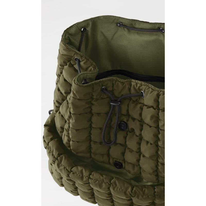 ODODOS Quilted Backpack for Women Lightweight Puffer Hiker Pack Drawstring