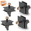 Bottom and Top Engine Mount Rubber Damper Kit Compatible with