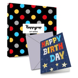 HAPPYPOP 10 Year Old Birthday Gifts Ideas Socks - Gifts for Kids Age 10, 2014 Birthday Gift Ideas for Tween Boys Girls, Presents for 10 Year Olds