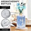 SuproBarware Glasdiffusorflaschen Set 4 Stck Leere Glasflaschen mit Schilfrohr-Diffusor Glasflaschen
