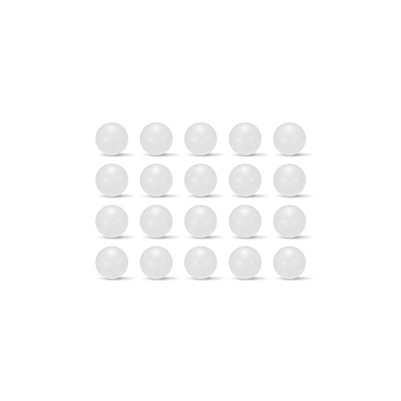 sourcing map 8mm PP Solid Plastic Balls, Precision Bearing Ball