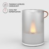 Sharper Image VOTIV 4 Ultrasonic Humidifier with Flameless Candlelight, Touch