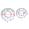 Turntable Bearing - 6 in Aluminium Alloy Swivel Turntable, Max