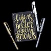 Uni-Ball UM153/4 GSW3 Signo Broad UM-153 Gel Ink Rollerball Pen