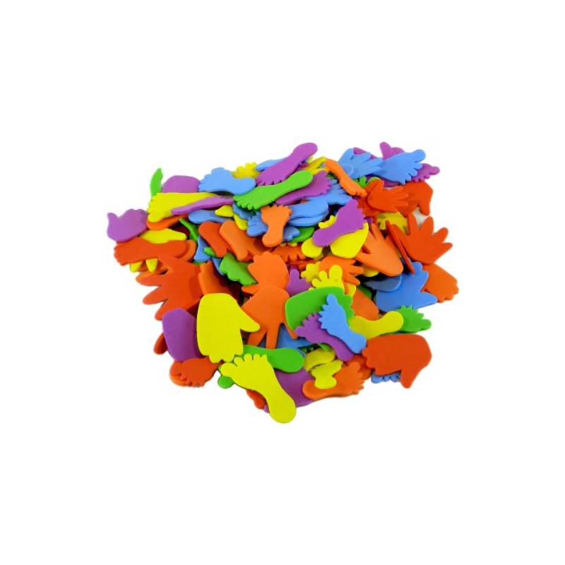 Anthony Peters AP/372/HFF Foam Hands and Feet Shapes-Pack of 150