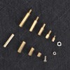 240Pcs Brass M2 M3 Hex Standoff Nut Screw Kit for