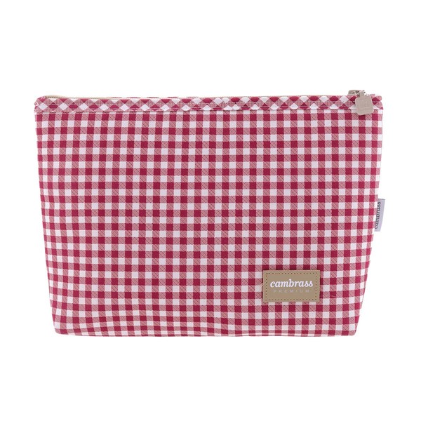 Cambrass - Wash Bag Vichy Red