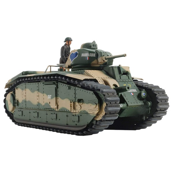Tamiya 30058 1/35 French Battle Tank B1 bis w/Single Motor