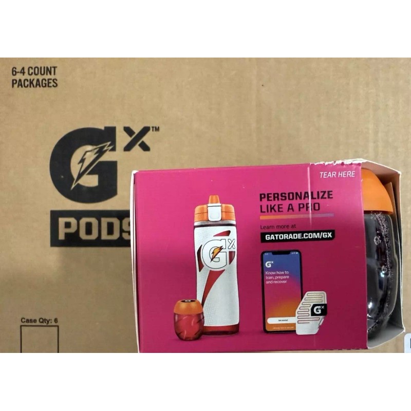 Gatorade 4 PER PACK Gatorade Gx Sports Drink Concentrate Strawberry