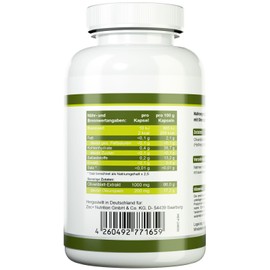 Health+ Olive Leaf Extract - 120 Capsules with 200 mg Oleuropein, Strong Antioxidant, Vegan Olive Leaf Extract Capsules, Made in Germany