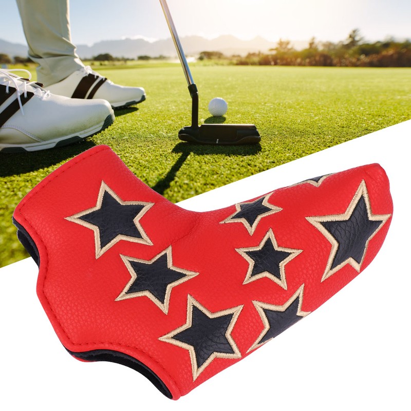 L Shape PU Leather Star Embroidery Semicircular Waterproof Thicken Plush