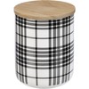 Primitives by Kathy Decorative Canister Set, Set of 3, Plaid