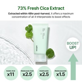 celimax celimax The Real Cica Soothing Cream | with Fresh Cica Extract, Oil Free, Hydrating, Moisturizing, Calming, Lightweight Gel Cream, 50ml