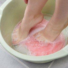 내꺼득템 3D Foot Brush Footsole Cleaning Mat Foot Brush