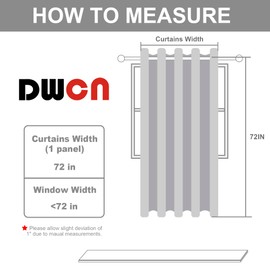 DWCN Blackout Curtain Panel for Bedroom - Thermal Insulated Energy Saving Grommet Blackout Drapery for Girls Patio Door, Room Divider Long Curtain, Blush Pink, W72 by L72, 1 PC