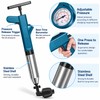 Electric Toilet Plunger for Drain Unclogging – 7–8 Bar Air