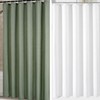 Waterproof Bathroom Shower Curtain - Privacy Screen for Bathrooms 150x180=Green