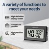 LEOALF Humidity Meter Hygrometer Room Thermometer Indoor Digital Temperature and