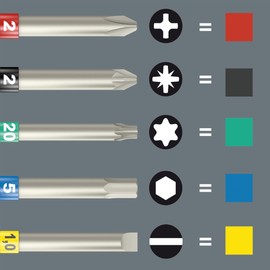 840/4 Z Take it Easy bits, 3 x 89 mm - 05059561001