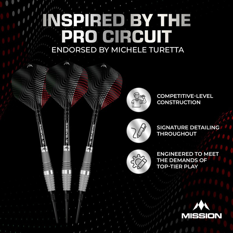 Mission Michele Turetta 90% Soft Darts