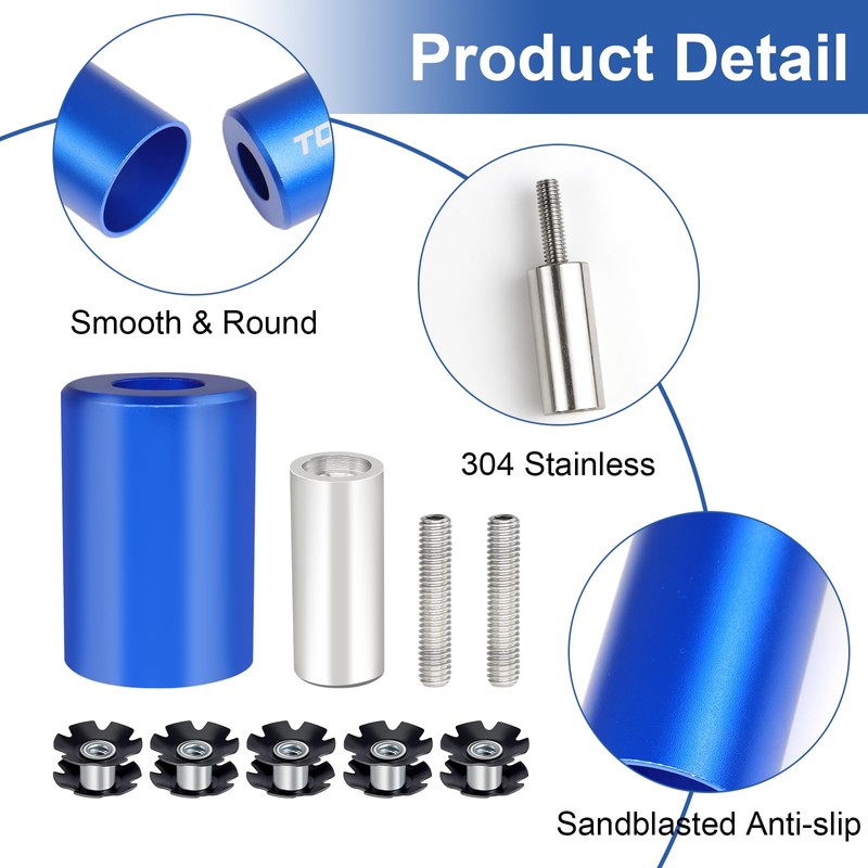 TOKSEO Bicycle Fork Star Nut Setter, Bicycle Fork Star Nut