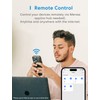 Meross Smart Plug with Energy Monitoring, Mini WiFi Plug Compatible