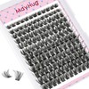 Mayhug Lash Clusters 144Pcs Cluster Lashes D Curl Individual Lashes