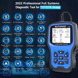 AUTOPHIX Toyota Tundra Full System Car Scanner Reset OBD2 Tool ABS SRS SAS BMS EPB 7360