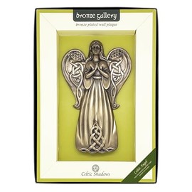 Royal Tara Bronze Angel Souvenir Memorial Figurines Housewarming Decoration Handmade W13xH21cm