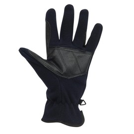 Dublin Polar Fleece Riding Gloves, Navy, Childs M/3