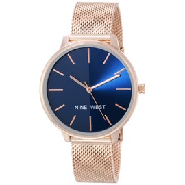 NINE WEST Women's Mesh Bracelet Watch