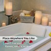 FURORA LIGHTING Pink Rome Real Wax LED Candles with Remote