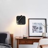 AIRTWESD USB Charging Port Wall Wash Light Black Bed LED