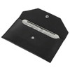 Piriuuo PU Leather Cash Envelope Wallet - Reusable Money Wallet