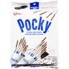 Glico Pocky, Cookies and Cream Covered Biscuit Sticks, 9 Individual