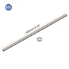 Rebower Fully Threaded Rod (with 12 Pcs Hex Nuts),Stainless Steel