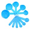 11 Pcs Plastic Measuring Spoons and Cups Set for Home