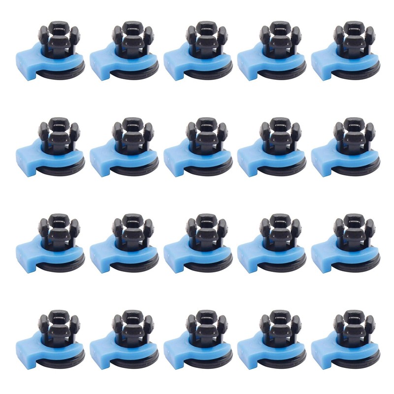 OFFILICIOUS Bowden Tube Clamp Pipe Clip Fixed 4mm For Metal