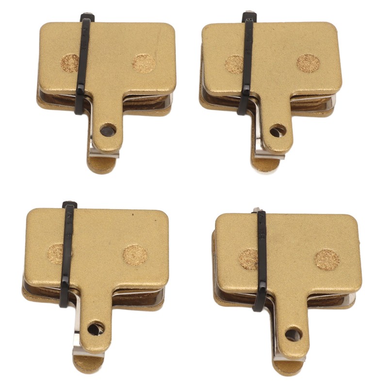 4 Pair Bike Brake Pads with Installation Tools Metal Reliable