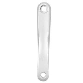Bike Cranks, Crank Arm Bike Crank Arm, Crank Arm, Crank Arm Set for Home Repairing for Travel Collection(Silver, Square Hole)
