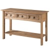 Bridge Brazil Wood Hall Table Console 3 Drawers Corona |