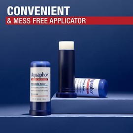 Aquaphor - Blsamo curativo en barra, protector de piel con aceite de aguacate y manteca de karit, barra de 0.65 oz