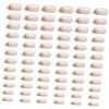 FOMIYES 72pcs Women's Press on Nails Fake Fingernails Fashionable Nail