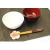 isida Chopsticks Lunch Dots Mini Brown 18 cm