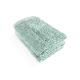 herzbach home Premium Bath Towel Set of 2 70 x 140 cm - Large, Soft & Absorbent Shower Towels in Best Quality - 100% Natural Cotton (Mint)
