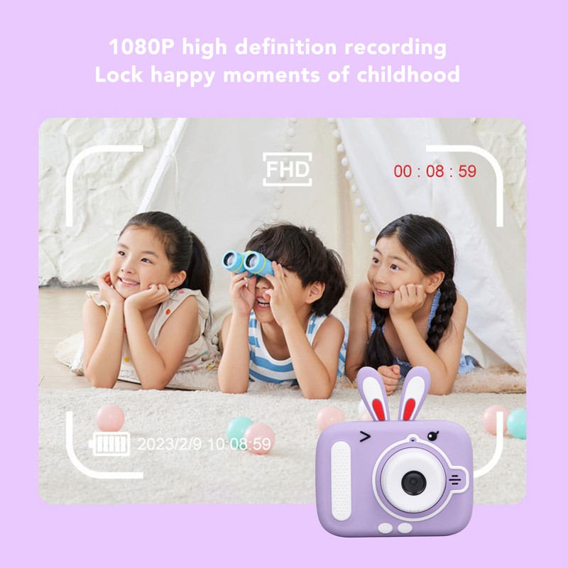 Kids Camera Digital 20MP Child Selfie Toy Toddler Christmas Birthday